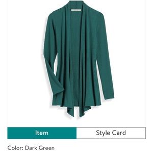Emerald green cardigan